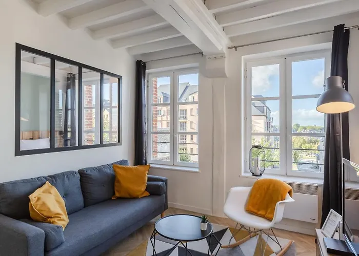 Le Temps De Vivre - Center - Closed Garage 公寓 翁弗勒尔