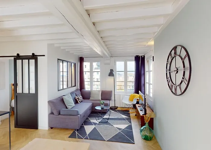 Le Temps De Vivre - Center - Closed Garage アパート *